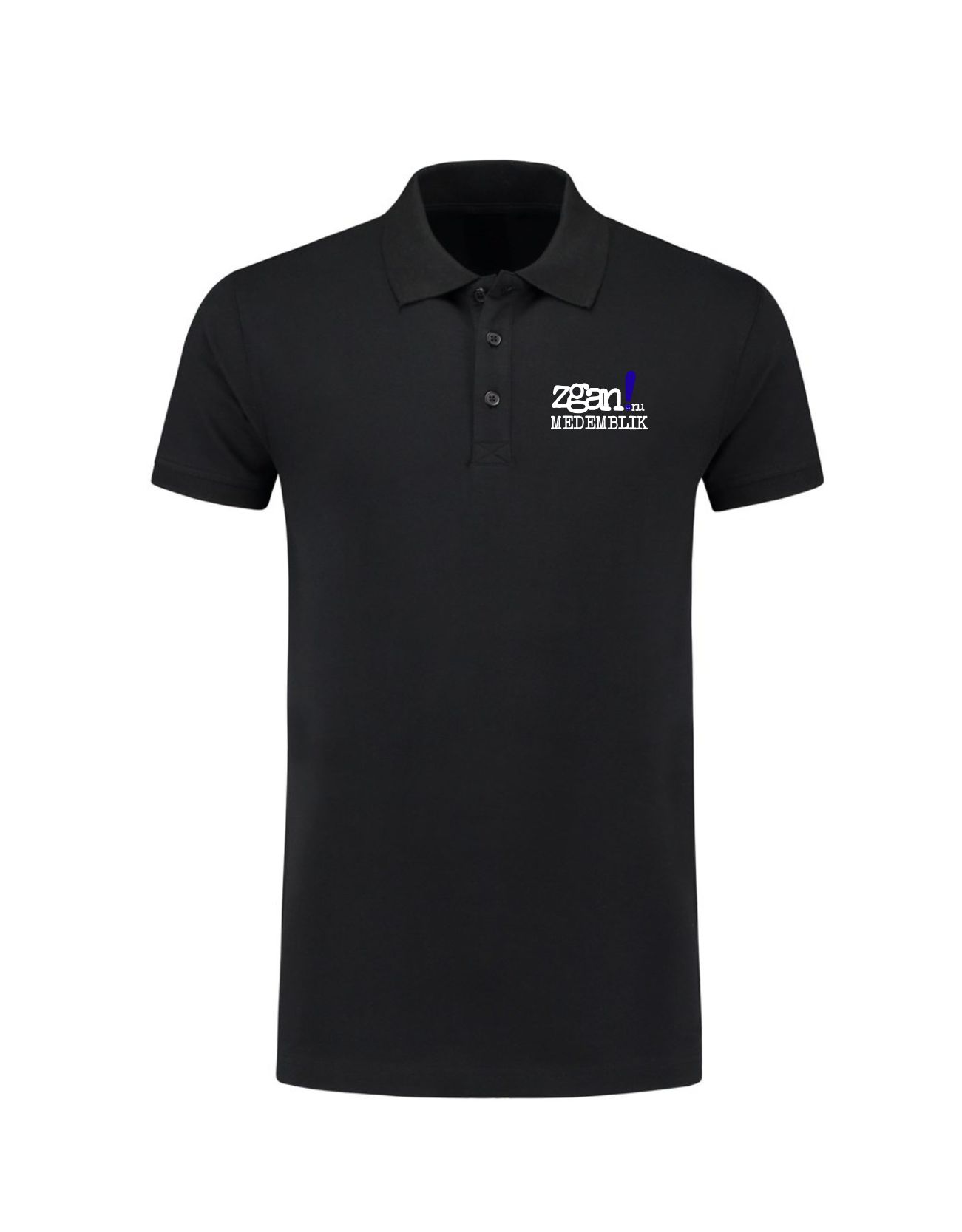 Polo-shirt-zwart-zgan